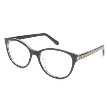 New Retro Acetate Rectangle Eyeglasses Frame for Women Face Shape Optical Glasses