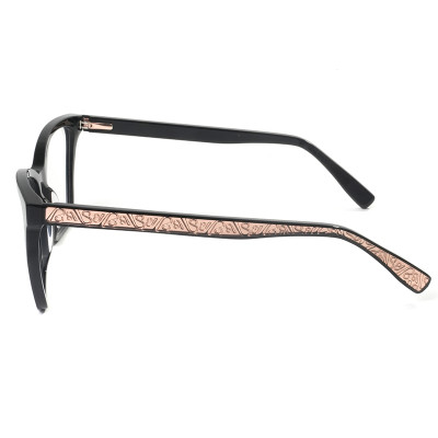 High Quality Custom logo OEM ODM Square Acetate Eyewear Ladies Eyeglasses optical frames for Women