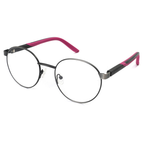 Wholesale Classic Design Metal Optical Glasses New Fashion DIY optical frames Double Colors