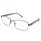 Wholesale Custom Made Men Unique Metal Square Optical Frame Durable Classic Full DIY Optical Frame