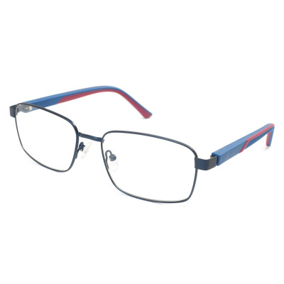 Wholesale Custom Made Men Unique Metal Square Optical Frame Durable Classic Full DIY Optical Frame