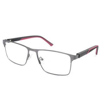 New Luxury Classics Simple Square Full Rim Metal Optical Glasses Frames Eyeglasses Frames High Quality