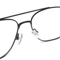Fashionable Metal Double Bridge DIY Optical Glasses Light Blue Rectangle Frame DIY eyeglasses frames