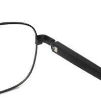 Fashionable Metal Double Bridge DIY Optical Glasses Light Blue Rectangle Frame DIY eyeglasses frames