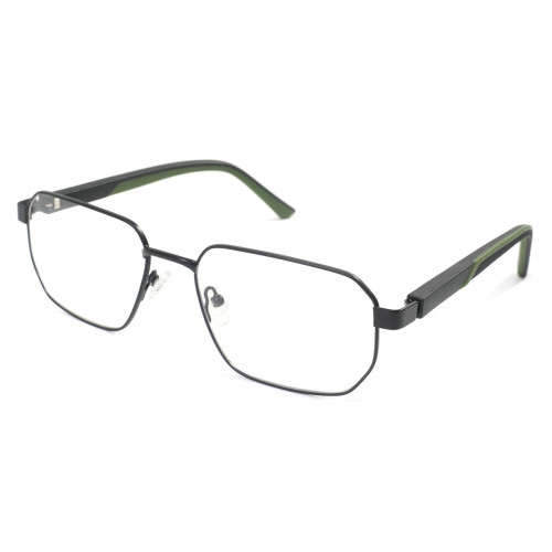 Wholesale Classic Fashion Shape Eyewear frames Customized igh Quality Unisex DIY Metal optical Glasses frames