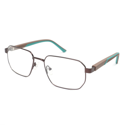Wholesale Classic Fashion Shape Eyewear frames Customized igh Quality Unisex DIY Metal optical Glasses frames