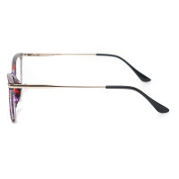 Readsun Comfortable OEM Wholesale metal frame PC Reader Eyewear Fashionable Lightweight Reading Glasses with metal temple
