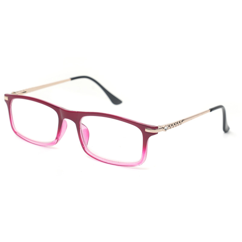 Readsun Fashionable Luxury Square Lightweight PC Blue Light Blocking Women Reader