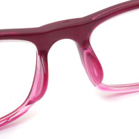 Readsun Fashionable Luxury Square Lightweight Pc Reading Glasses Custom Blue Light Blocking Women Reader Eyewear with metal temple