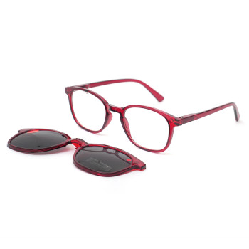 Readsun Polarized Full Rim Unisex Optical Glasses Frames Sunglasses Magnetic Clip High Quality Reader