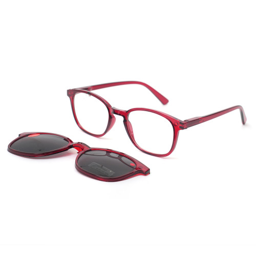Readsun Polarized Full Rim Unisex Optical Glasses Frames Sunglasses Magnetic Clip High Quality Reader