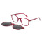 Readsun Polarized Full Rim Unisex Optical Glasses Frames Sunglasses Magnetic Clip High Quality Reader