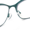 Readsun Luxury Lightweight Full Rim  Metal Progressive Reading Glasses Office Eyeglass Readers with Pattern Temple