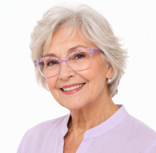 Readsun Wholesale Fashion CP Temple Comfort Presbyopia Reader Tr90 Reading Glasses For Women