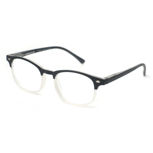 Readsun Wholesale Half-frame Unisex Plastic PC Reading Glasses Exquisite Metal Decoration Lightweight Presbyopia Reader