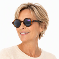 Readsun Wholesale Functional Photochromic Reading Glasses Round PC Frame UV400 Unisex Sunglasses Readers