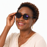 Readsun Wholesale Functional Photochromic Reading Glasses Round PC Frame UV400 Unisex Sunglasses Readers