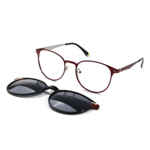 Women's Acetate Magnetic Clip-On Optical Frames