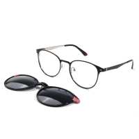 Women's Acetate Magnetic Clip-On Optical Frames