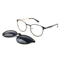 Women's Acetate Magnetic Clip-On Optical Frames