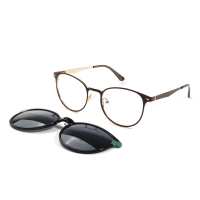 Women's Acetate Magnetic Clip-On Optical Frames