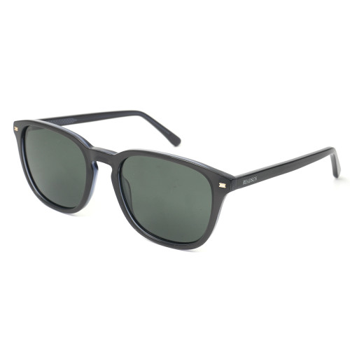 Unisex UV400 Wholesale Classic Acetate Polarized Sunglasses with Metal Accents