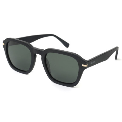 Custom OEM Wholesale High-Quality UV400 Metal Accent Streetwear Bold Geometric Polarized Sunglasses
