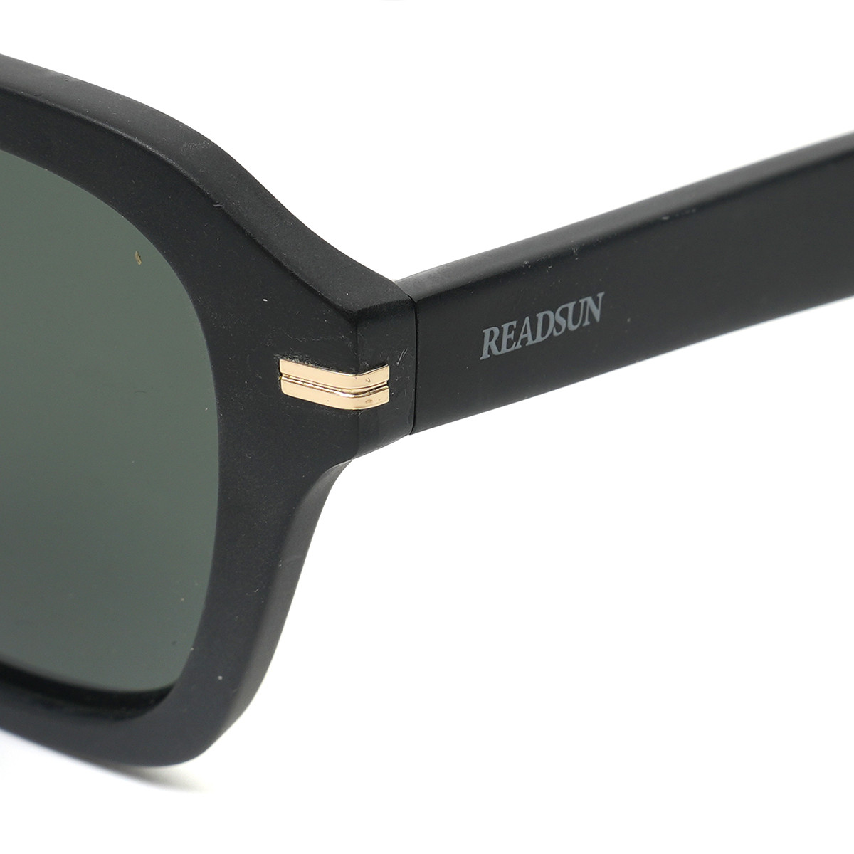 25C267A bold geometric sunglasses front frame detail