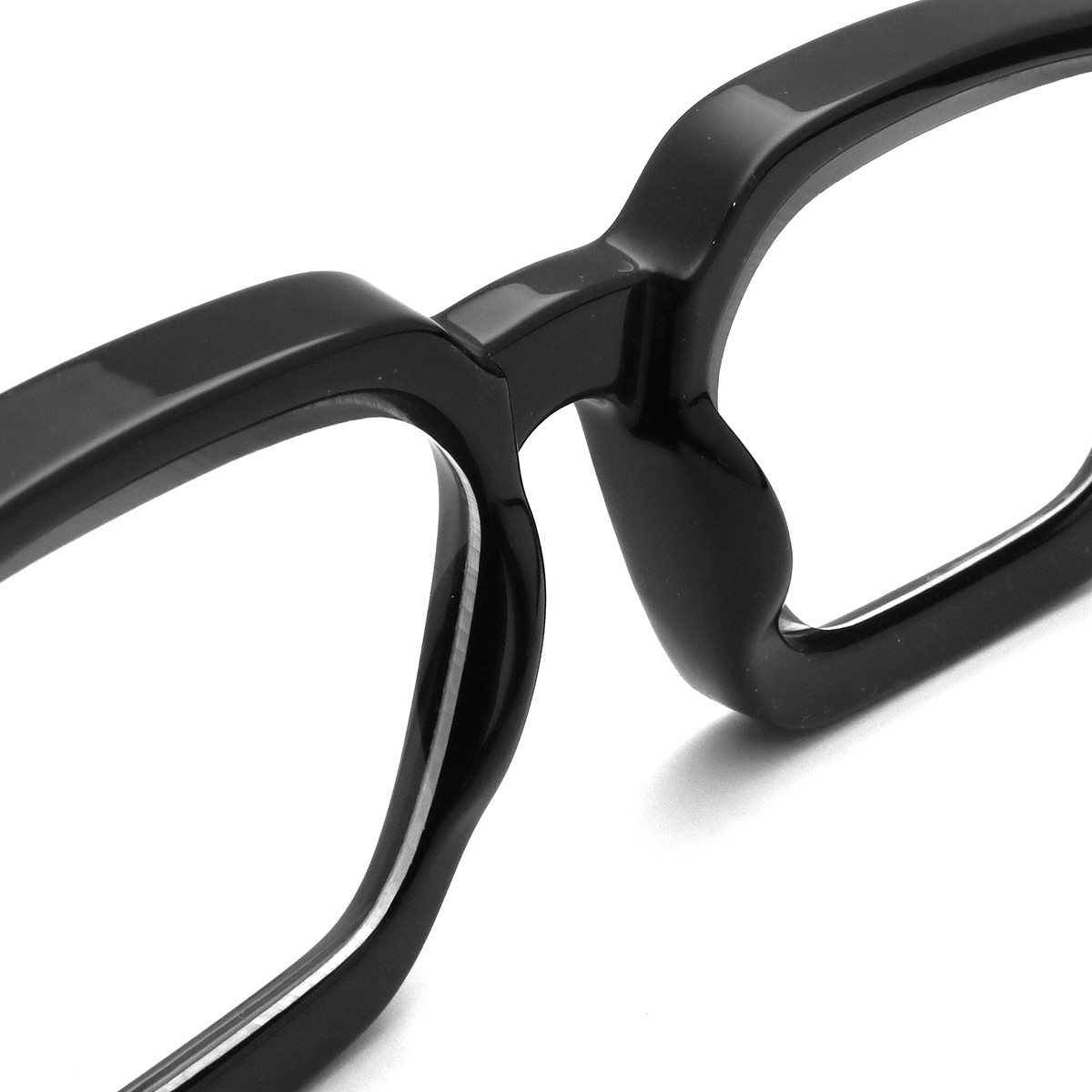 RP334023 square thick plastic reader front frame detail