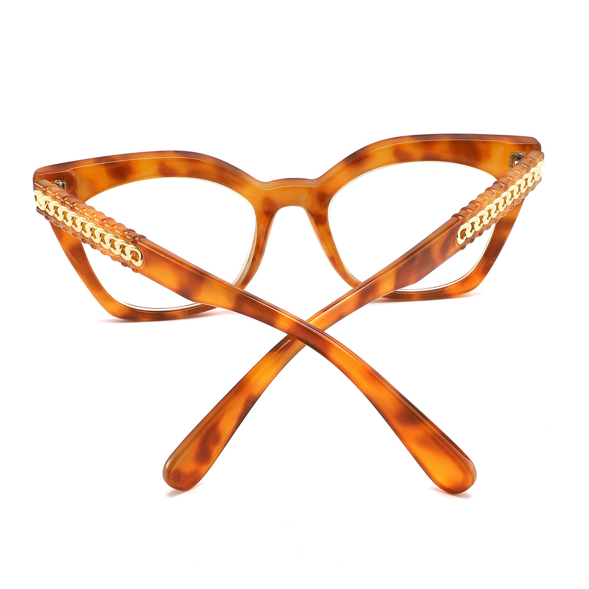 RP507185 cat eye thick plastic reader front frame detail