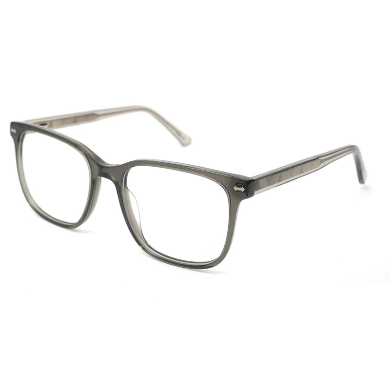 Wholesale Custom Fashion Marble Horn Color Pattern Design Wire Core men Acetate Optical Frames
