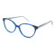 Women's Transparent Pattern Wire Core Acetate Optical Frames