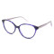 Women's Transparent Pattern Wire Core Acetate Optical Frames