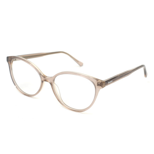 Popular New Trend Luxury OEM ODM Manufacturer Transparent Pattern Wire Core women Acetate Optical Frames