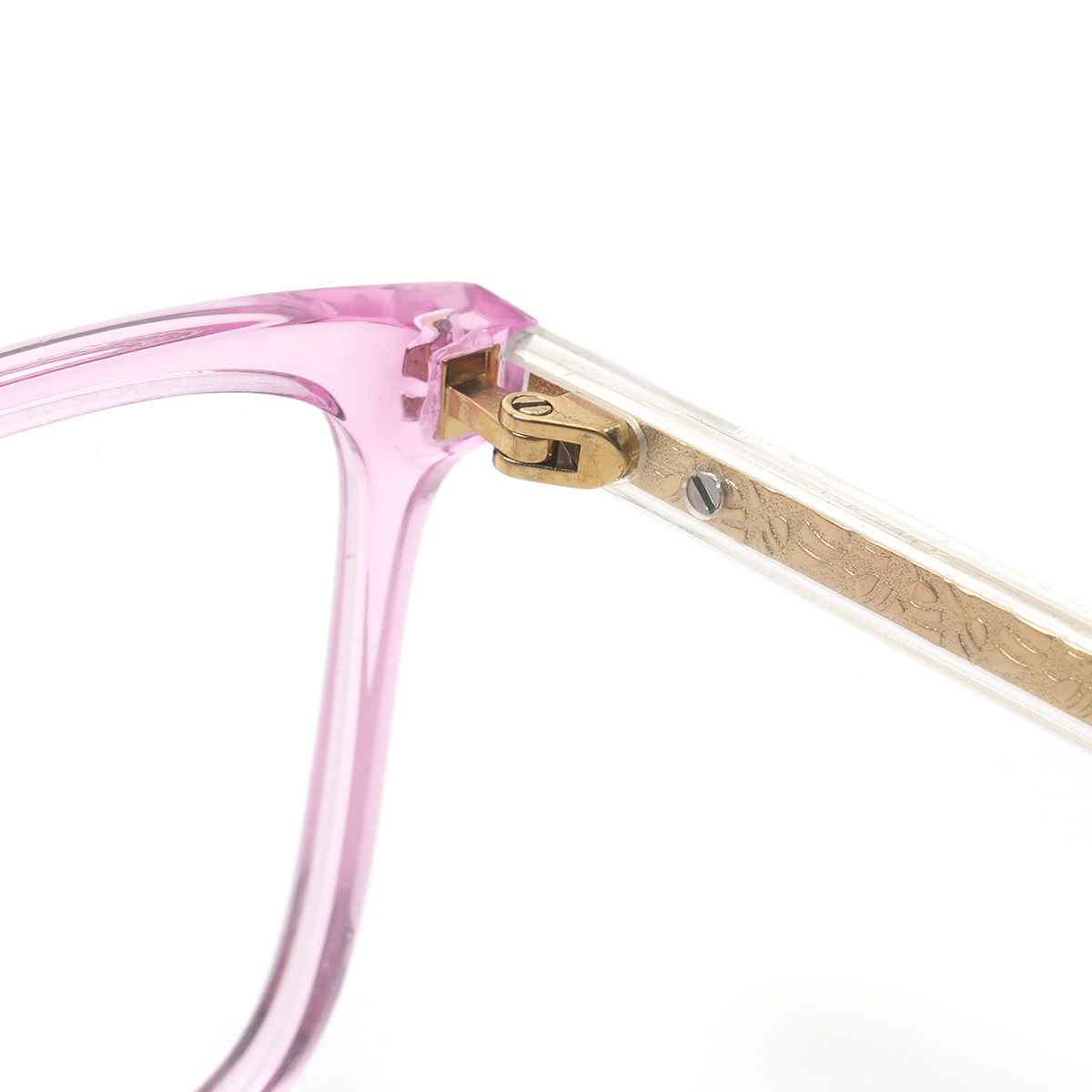 23C143A gradient colour acetate temple detail