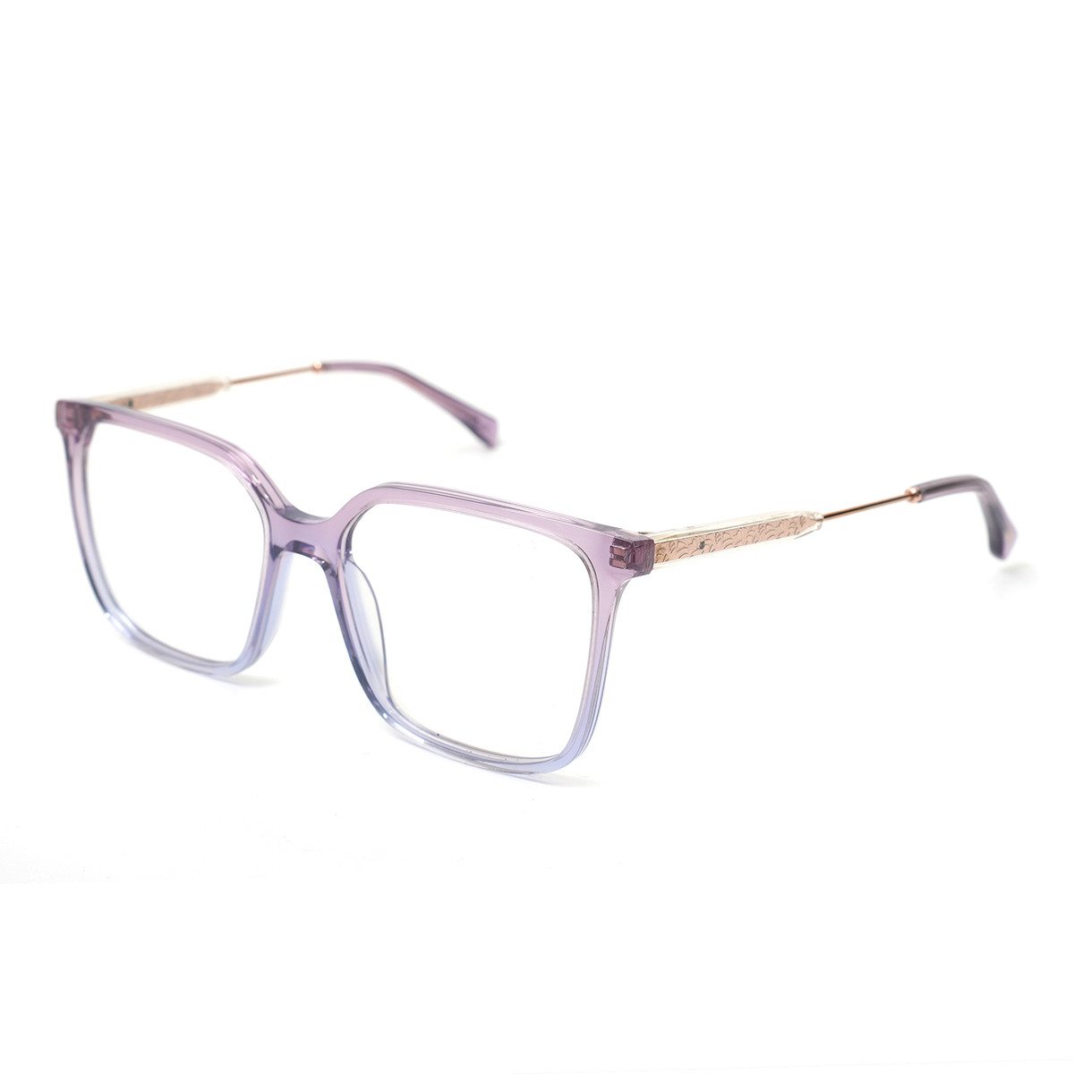 23C143A gradual color pattern design wire core optical frame