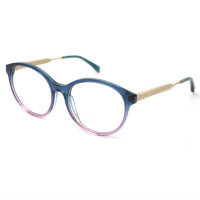 Popular New Trend Luxury OEM ODM Manufacturer Female Gradient Color Pattern women Acetate Optical Frames