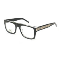 Wholesale Custom Fashion Masculine Bold Pattern Design Wire Core Biodegradable men Acetate Optical Frames