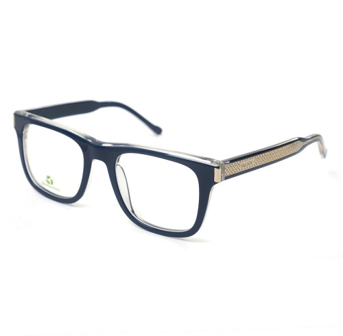Popular New Trend Luxury OEM ODM Manufacturer Bold Masculine Multilayer men Acetate Optical Frames