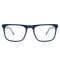 Wholesale Custom Masculine Rectangle Multilayer Pattern Wire Core men Acetate Optical Frames