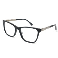 Popular Supplier Unisex Transparent Lamination Pattern Design women Acetate Optical Frames