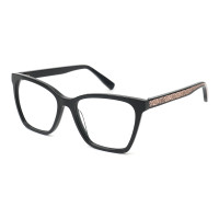 Customization Wholesale Modern Transparent EyeCat Pattern Design unisex Acetate Optical Frames
