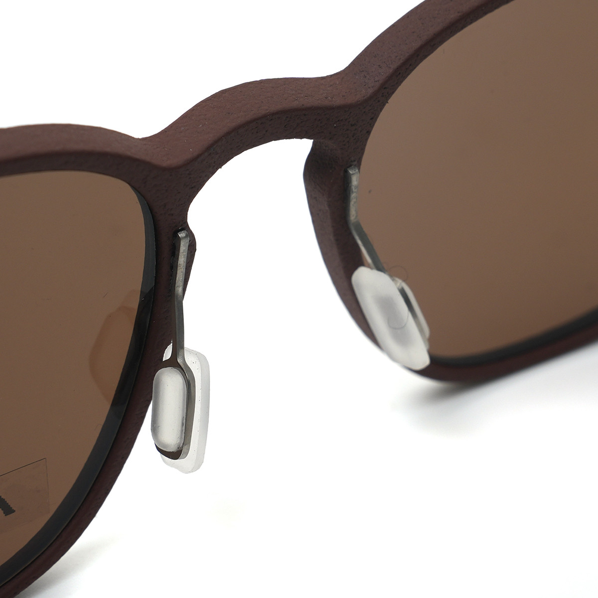 26C001PA 3D printed unisex sunglass frame front detail