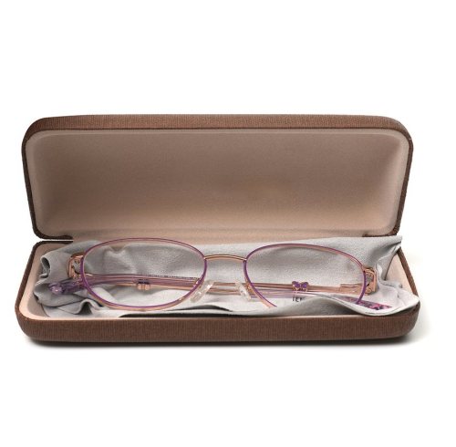 Girls Optical Glasses Set with Hard Case and Cleaning Cloth Kids Eyewear Combo Kit