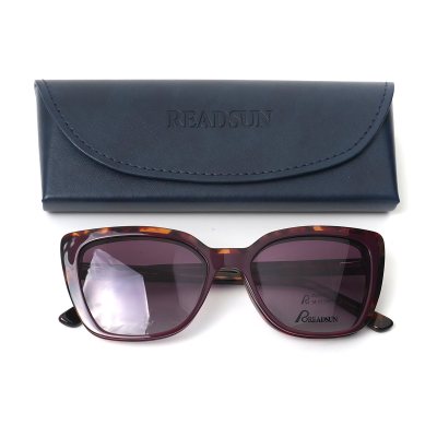 Magnetic Clip-On Sunglasses Set UV400 Fitover Glasses with Case for Prescription Glasses