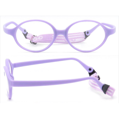 2024 Kids Eyewear One-Piece tr90 Flexible Bendable Safe ECO friendly kids eyeglass frames optical Support customization