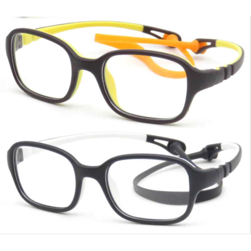 Ready goods soft TR90 fun fashionable Kids Optical Glasses Support customization