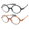TR90 spectacle eye round design optics cheap granny Reading Glasses Support customization