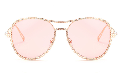 2020 Rhinestone Glasses Luxury Sunglasses Women