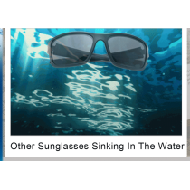 New Material Designed Unisex Fishing Sunglasses Floating Sunglasses